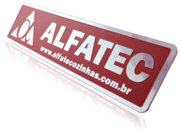 Etiqueta em alumínio diamantado
